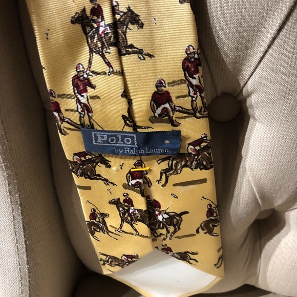 Ralph Lauren Jockey Print Necktie - Picture 2 of 2